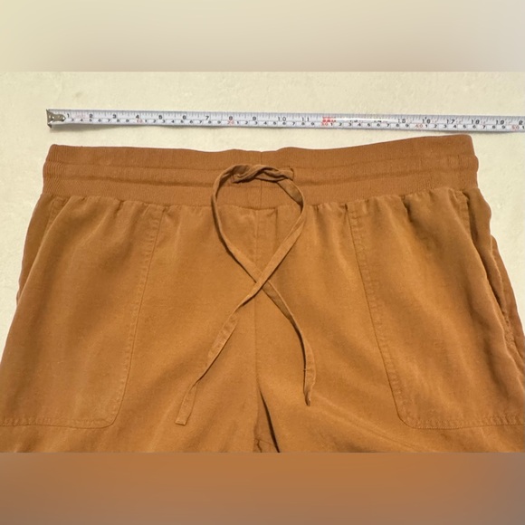Haven Well Within Linen Blend Women’s Lightweight Brown Joggers Size L - Picture 9 of 10